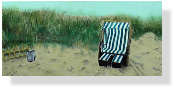 Strandpanorama 2, 2023
Triptichon 30 x 60 cm 
(120)